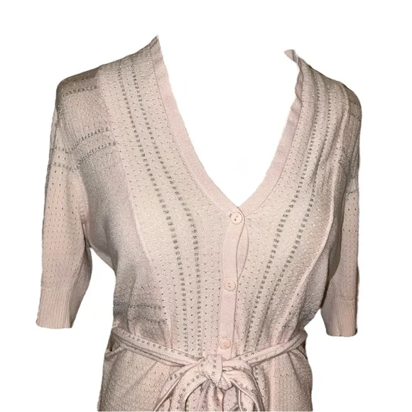 Dolce Cabo Cream Cardigan Sweater - Picture 4 of 8